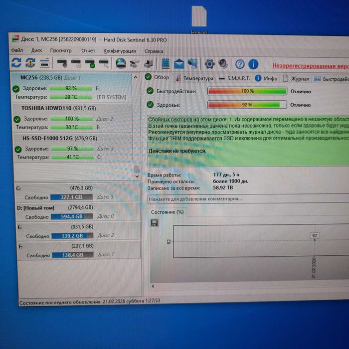 Продам hdd 3tb western digital