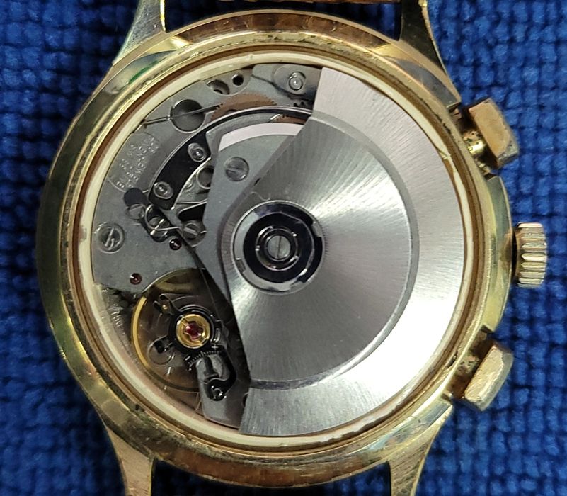 Ceas placat aur valjoux 7750 Kienzle Germany vintage