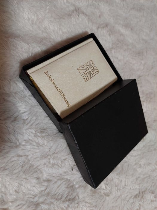 Suvenir carte rugaciuni crestini catolici file aurite