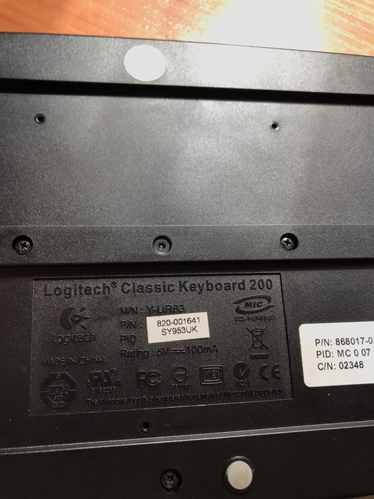 Ретро клавиатура Logitech Classic 200