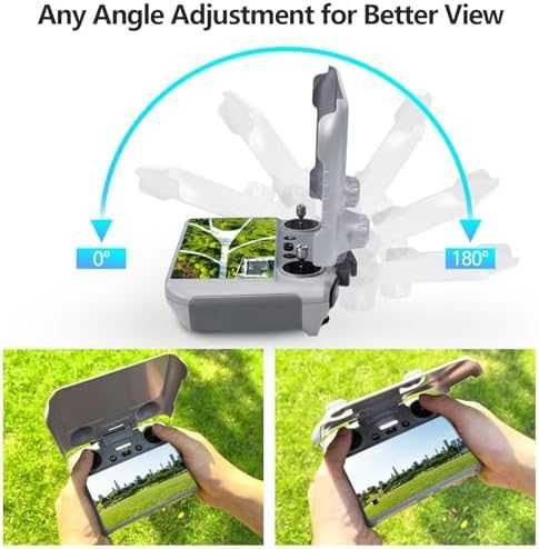 Нови дрон DJI RC 2 аксесоари сенник 180°  2 бр протектор екран, каишка