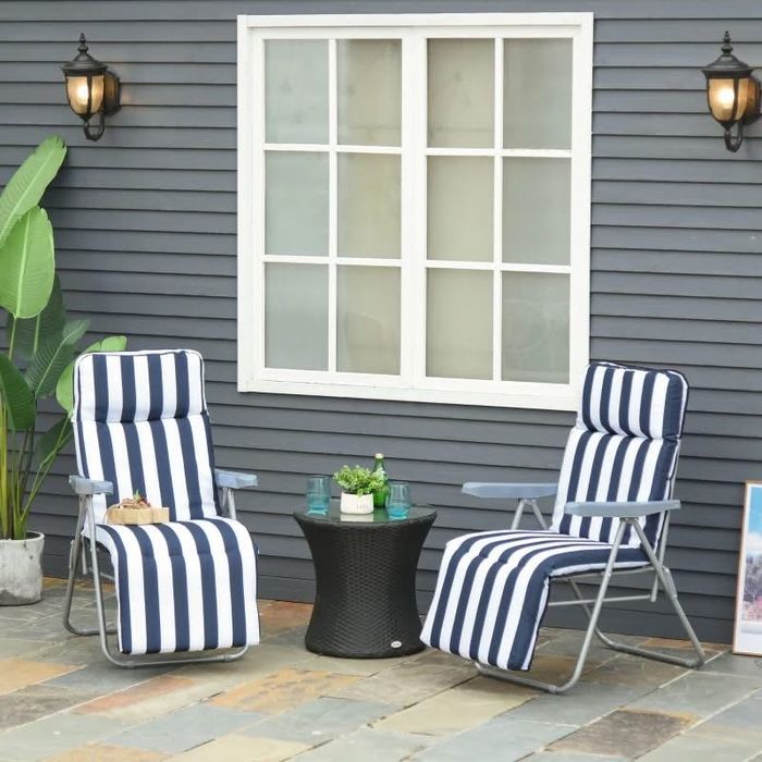 2х сгъваеми градински стола