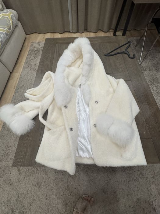 Полушубок альпака новый MaxMara