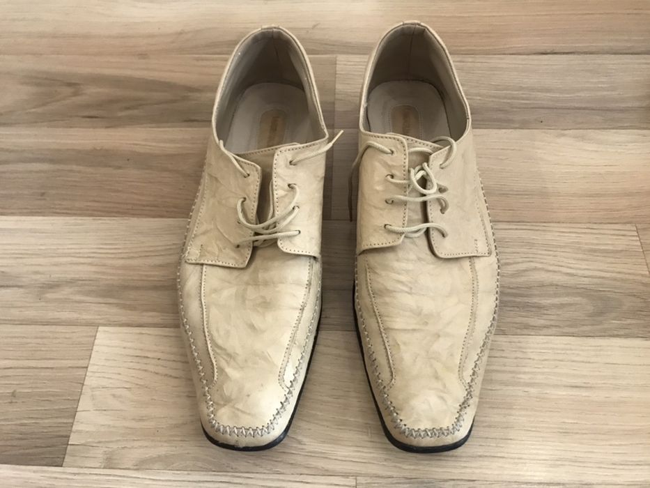 Мъжки кожени обувки. Обувани само няколко пъти