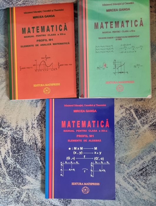Vând manuale, culegeri, memoratoare clasele 9-12