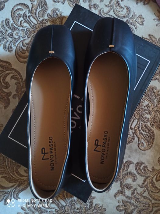 Балетки натуральная кожа