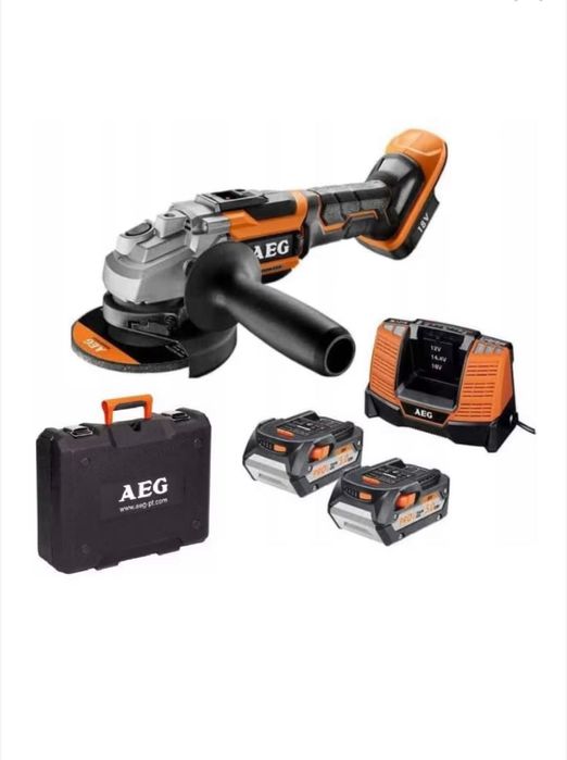 Продава се акумулаторен ъглошлайф AEG