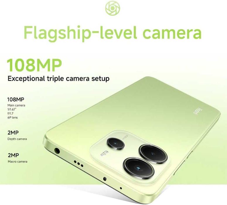 НОВ! Xiaomi Redmi Note 14 5G 256GB 8RAM Blue / Purple / Black / Green