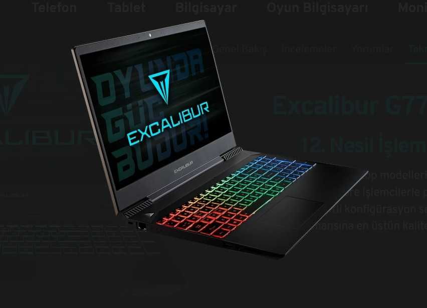 Ноутбук Casper Excalibur G770 i5 12пок 32 Ram ssd 500FHD IPS 144HZ