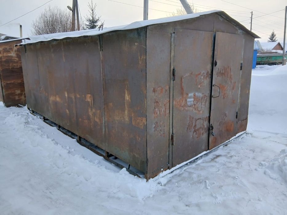 Продам гаражи металлические