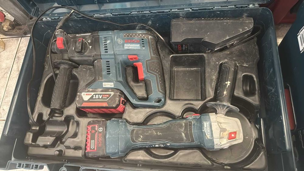 Комплект Bosch GWS 180 Li,Bosch GKS 185 Li,Bosch GBH 180 Li