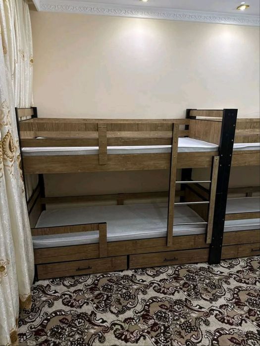 Detiskiy karovat 2 etajli  (materiyali MDF DSP ) RAZMERI 190X90