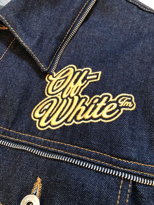 Off-White geaca blug M-L, originala, retail 995 euro