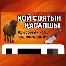 Қой сою. Қасапшы