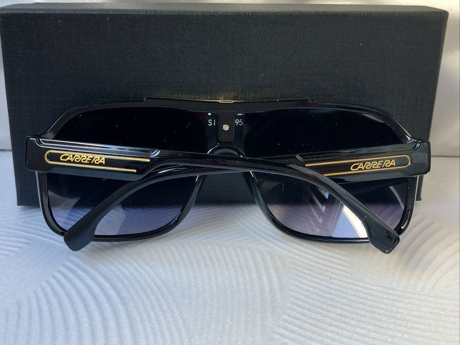 Мъжки слънчеви очила маска carrera 2 цвята черни