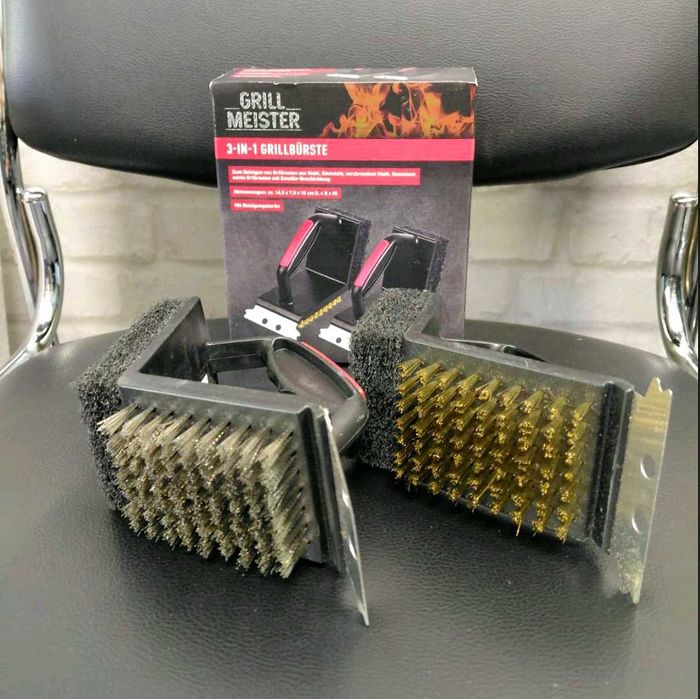 Комплект за почистване на барбекю Grill Meister – 3 части