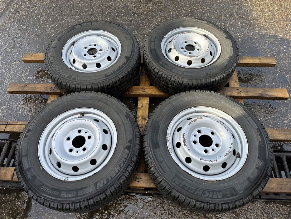 Jante 15 Iveco Jumper Boxer Ducato anvelope iarna michelin 215 70 15