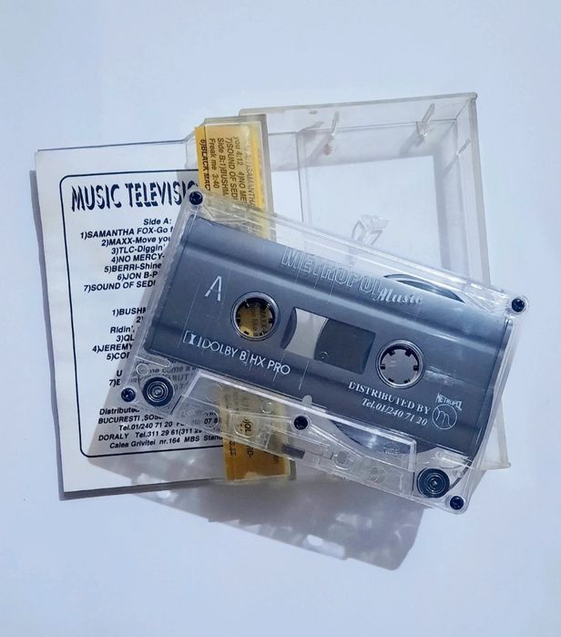 Casetă audio MTV Music Television veche