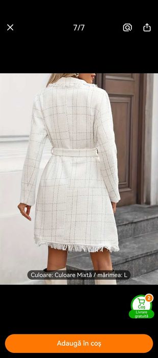 Rochie alba noua