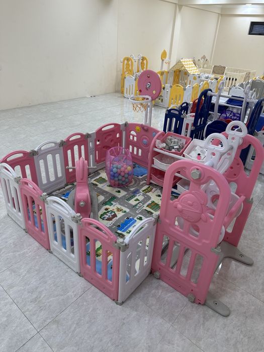 Detskiy ploshadka bolalar oʻyingoxi keng asartimentda