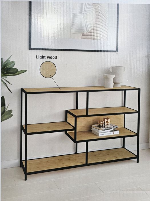 Етажерка Библиотека Индустриален стил 116x76x30см. рафт секция