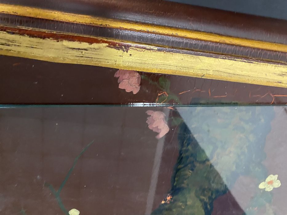 Китайска  холна маса изрисувана ръчно