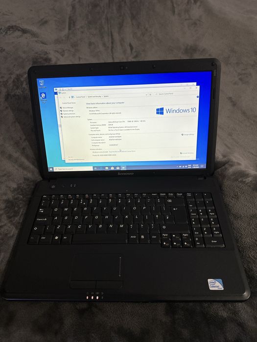 Laptop Lenovo G550 15.6 inch, Procesor Intel Celeron, 4Gb Ram, 128 SSD