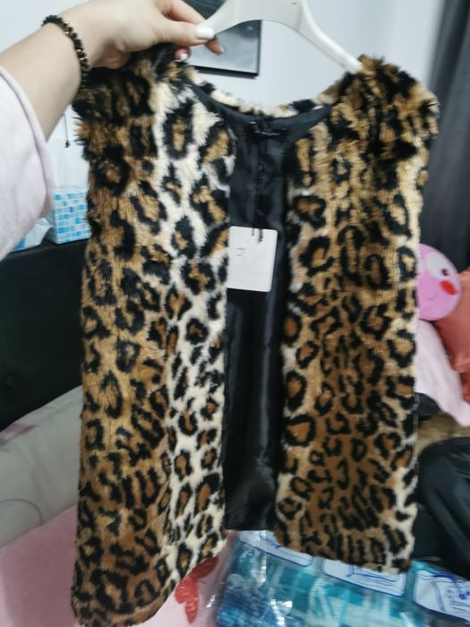 Vesta blanita leopard/animal print nude/crem/bej