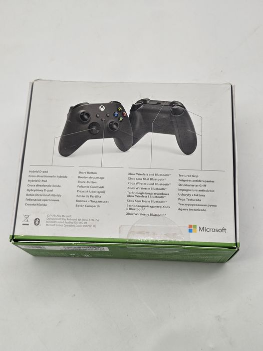 Controller Wireless MICROSOFT Xbox, PC, USB-C, Black