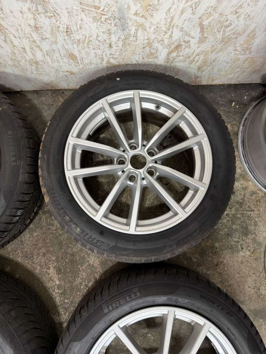 Jante 17 5x112 ET30 Mercedes C E Class audi A4 vw bmw + 225/50 R17 iarna
