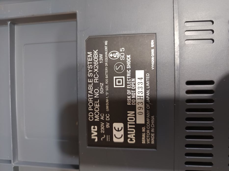 Jvc radio cd casetofon impecabil optic si functionare