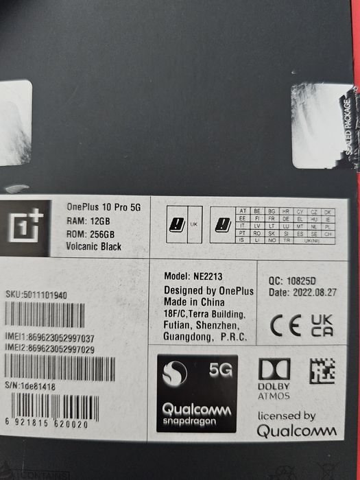 Продается One plus 10 pro