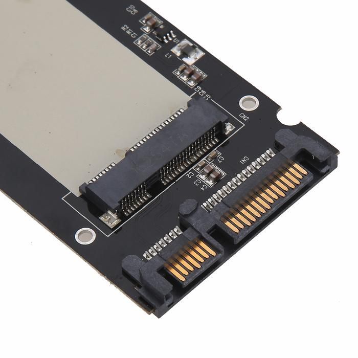 Adaptor SSD mSATA la SATA 3 pt ssd-uri mSATA de 50mm