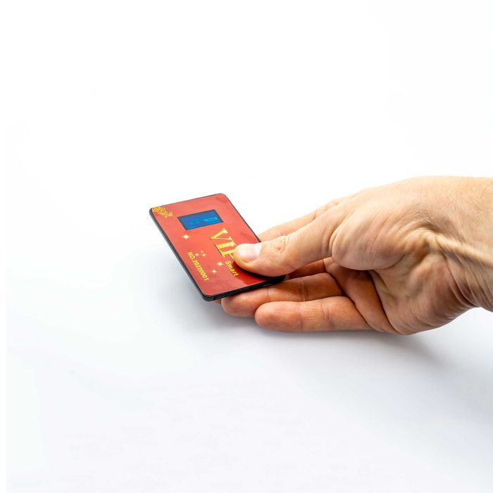 Casca de copiat invizibila tip Card GSM - Microfon in card, fara fire