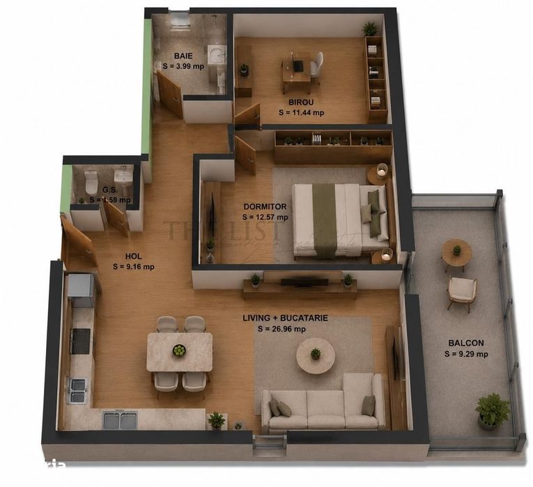 Apartament cu 3 camere | Ansamblu rezidential Tandala 6 ? Mihai Bravu