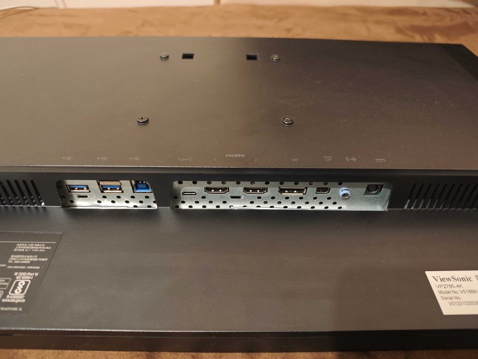 ViewSonic VP2785-4K Professional 27” 4K Ultra HD LED Monitor