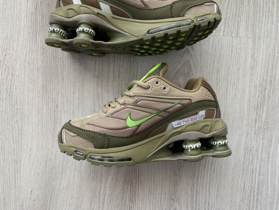 Nike Shox Ride 2 x Supreme Olive 36