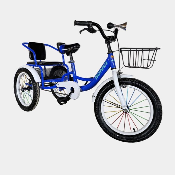 Velosiped 3 gildirakli sotiladi galuboy va malina rangi bor