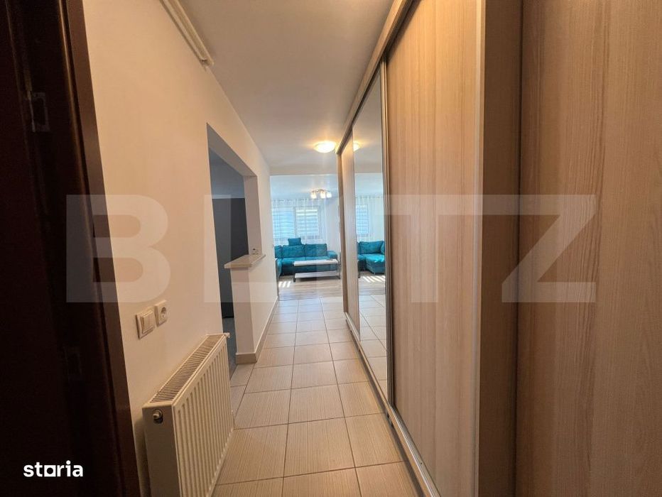 Apartament cu 2 camere, 58 mp, parcare, zona Tautiului