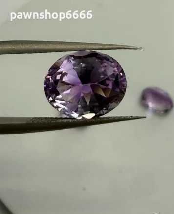 Лот естествени фасетирани аметисти – 7.85 ct (3 броя) – отлична шлифовка