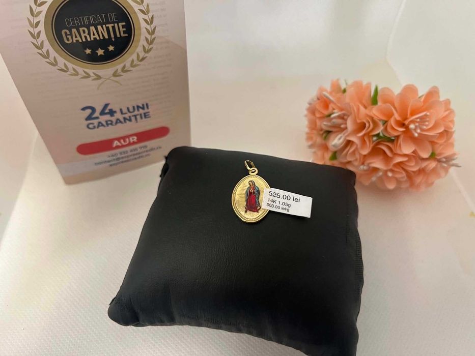 Pandantiv Aur 14k 1.15g (AG16 Moldova b32926)-Garantie 2 ani!