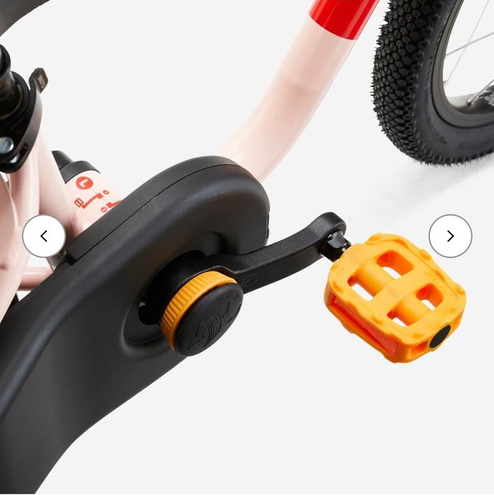 BTWIN ДЕТСКИ ВЕЛОСИПЕД 14 инча, модел с и без педали, колело 2 в 1