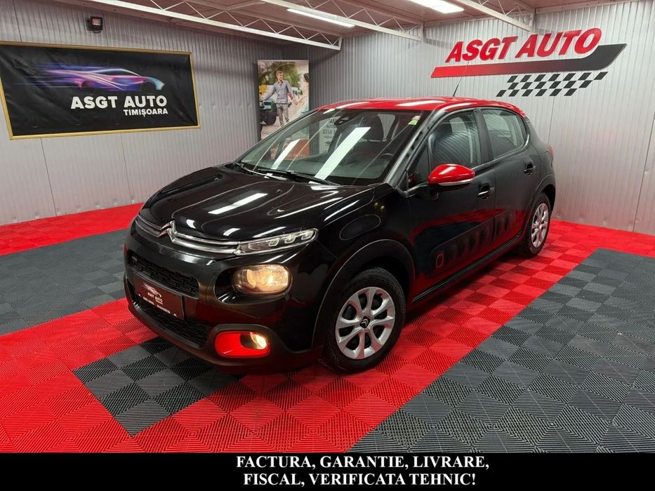 Citroën C3 2017,motor 1.2 benzina, 82 cp, euro 6, LIVRARE GRATUITA,GARANTIE✅