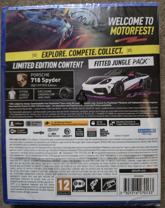 Joc PS 5 the crew Motor Fest