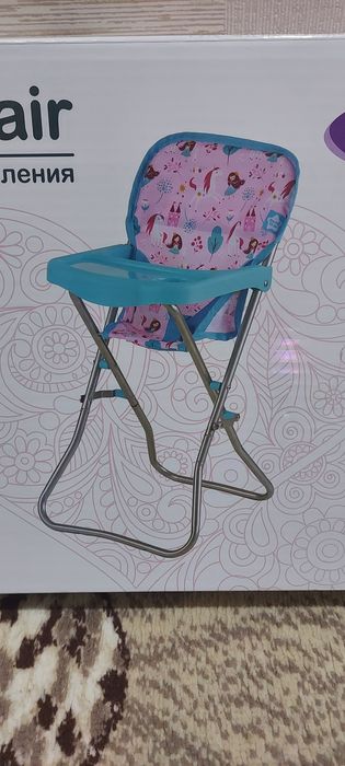 Продам кукольный стульчик для кормления