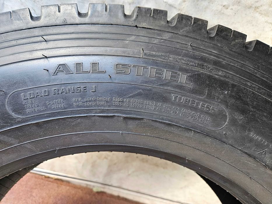 1 Нова тежкотоварна гума 295/60R22.5 PETLAS RH100 150/147L M+S