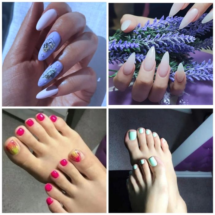 Наращивание маникюр педикюр