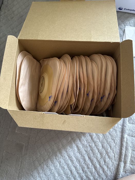 Pungi stomă CONVEXE Coloplast – 20 bucăți, noi, sigilate