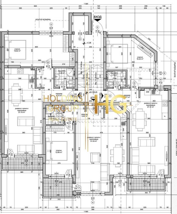 Продава се Двустаен апартамент в Варна, Виница - 80 кв.м за 1646 €/кв.м - Снимка #3