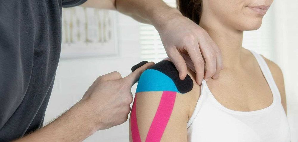‼️ Эластичная лента Vitalis Physio Tape, для мышц и суставов (Германия